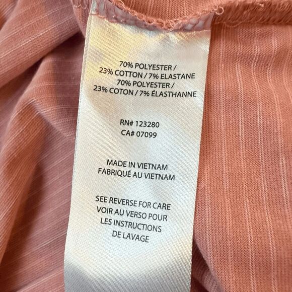 Travis Mathew Mens The Heater Short Sleeve Collared Polo Shirt Coral Size XXL - Picture 4 of 7